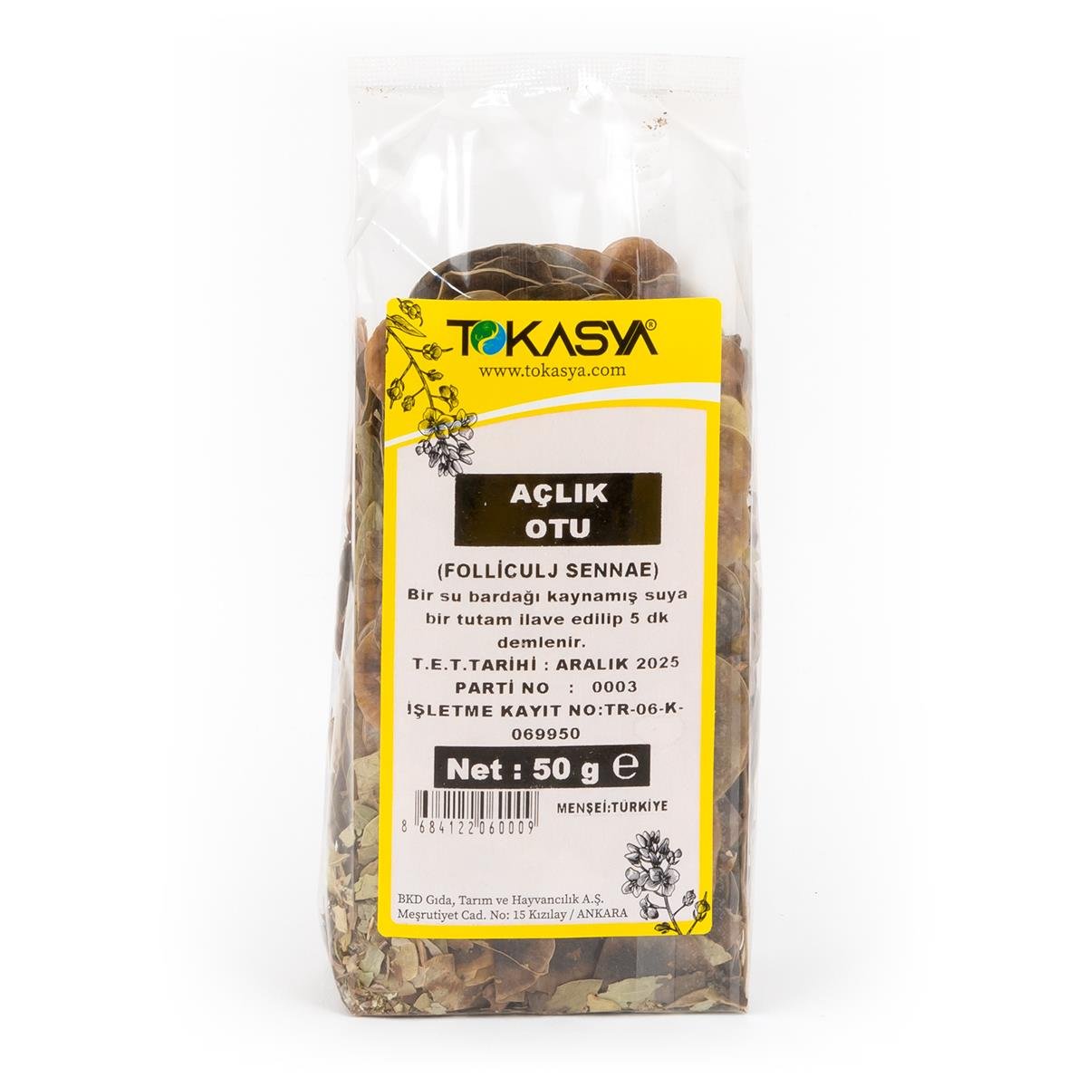 Tokasya Açlık Otu 50 g (3 lü Paket)