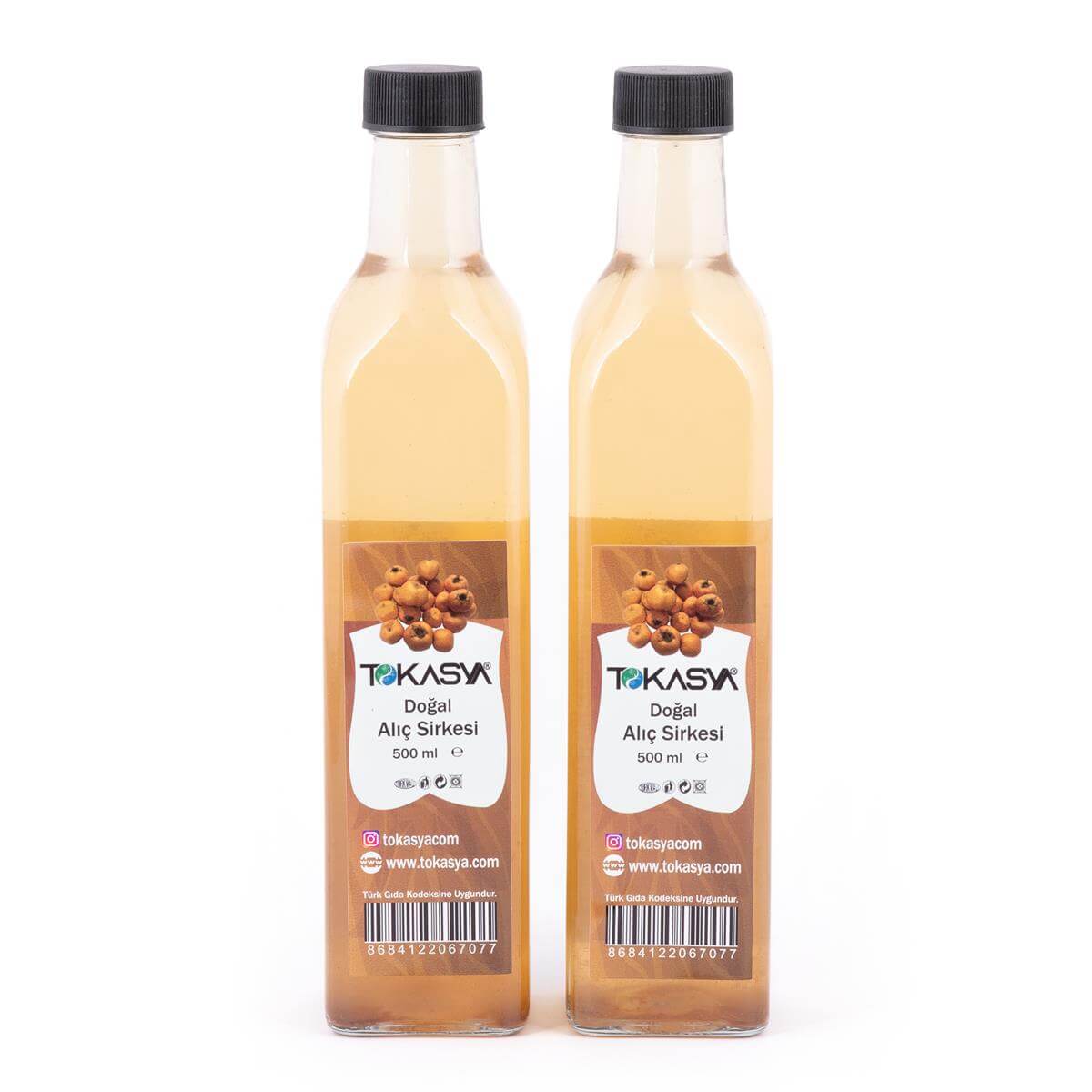 Tokasya Alıç Sirkesi 500 ml (2 li Şişe) 