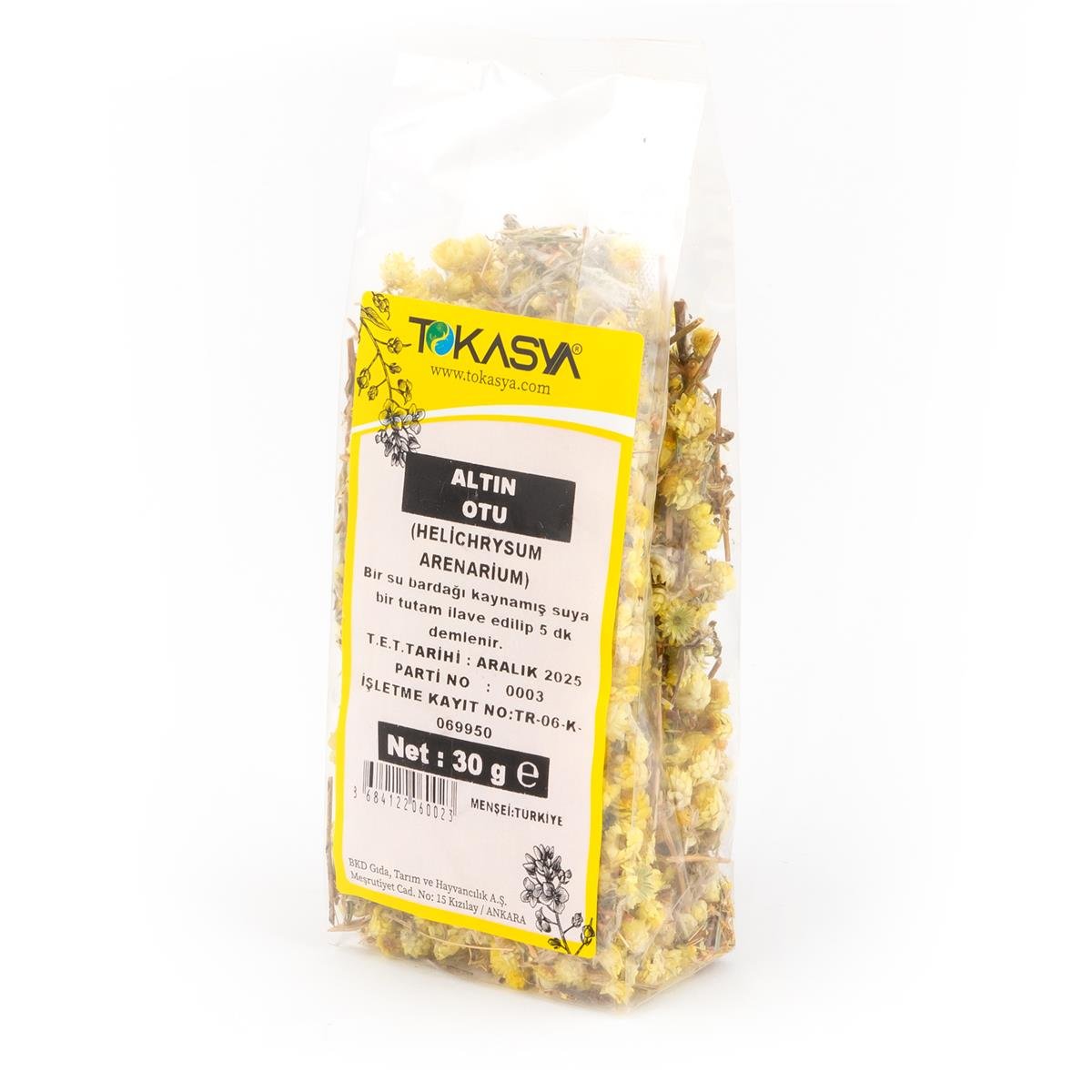 Tokasya Altın Otu Çiçeği 30 g