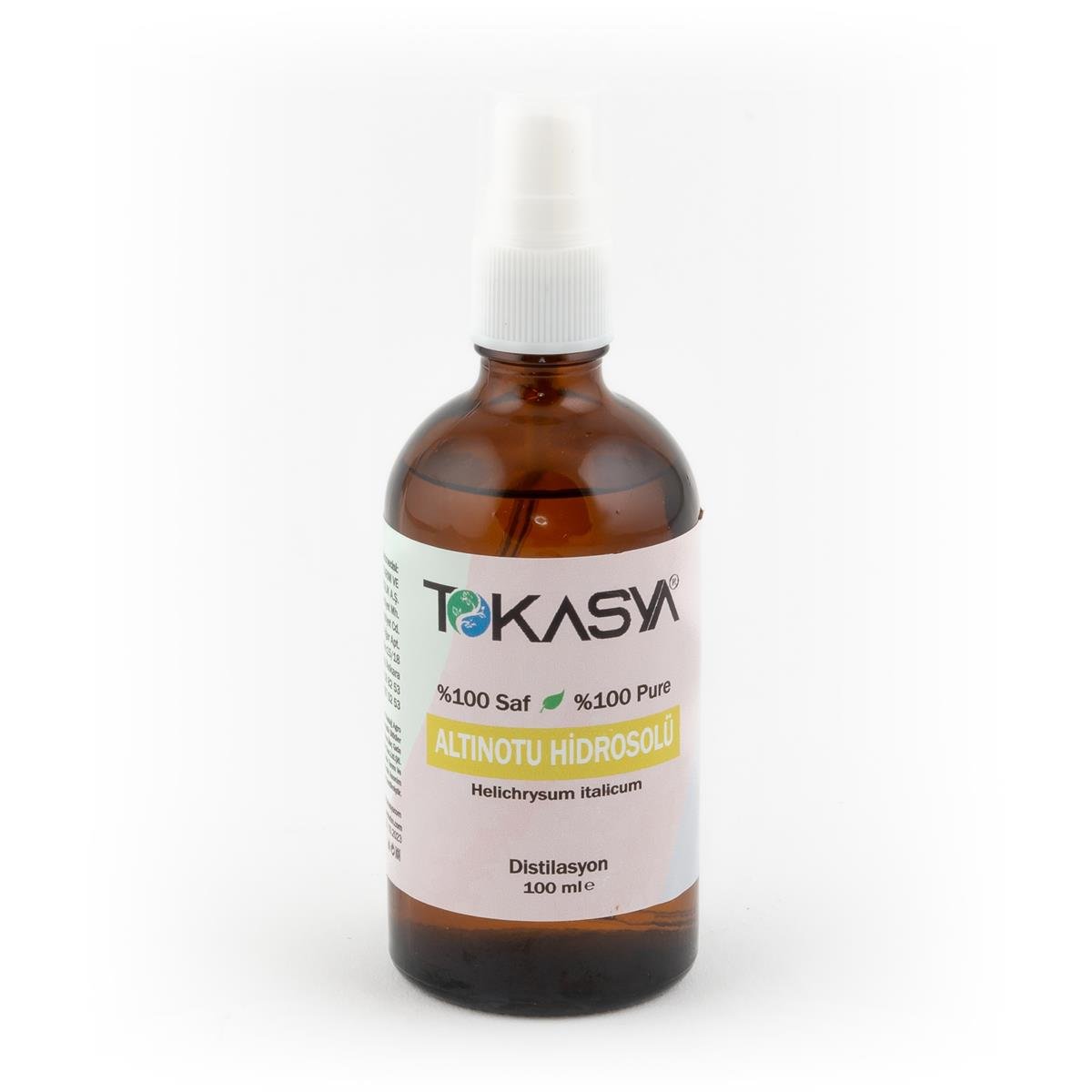 Tokasya Altınotu Hidrosolü 100 ml (5 li Şişe)