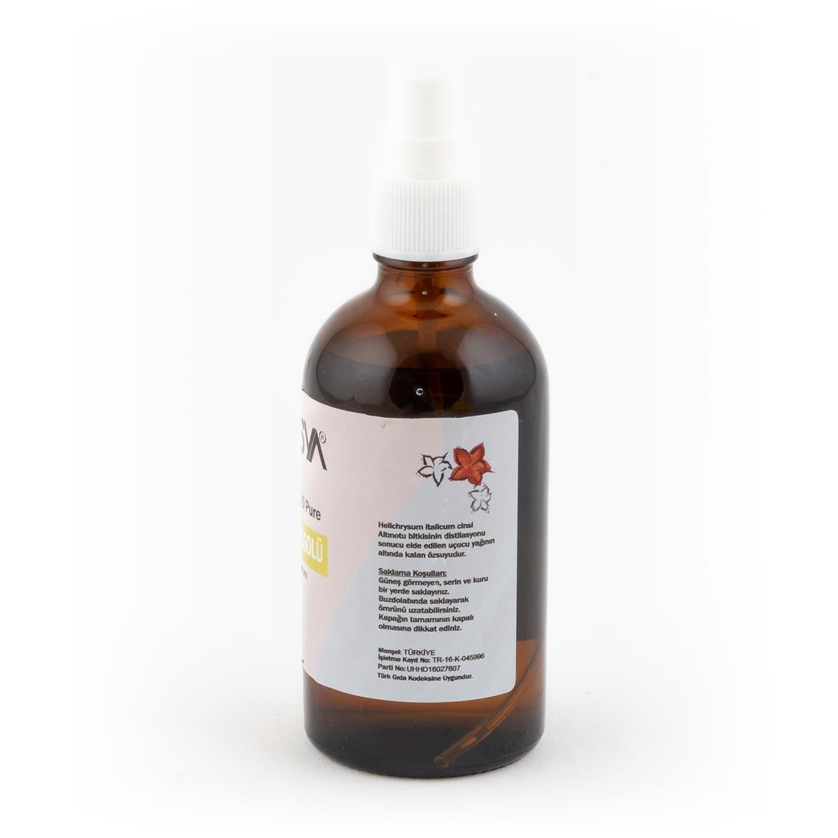 Tokasya Altınotu Hidrosolü 100 ml (5 li Şişe)