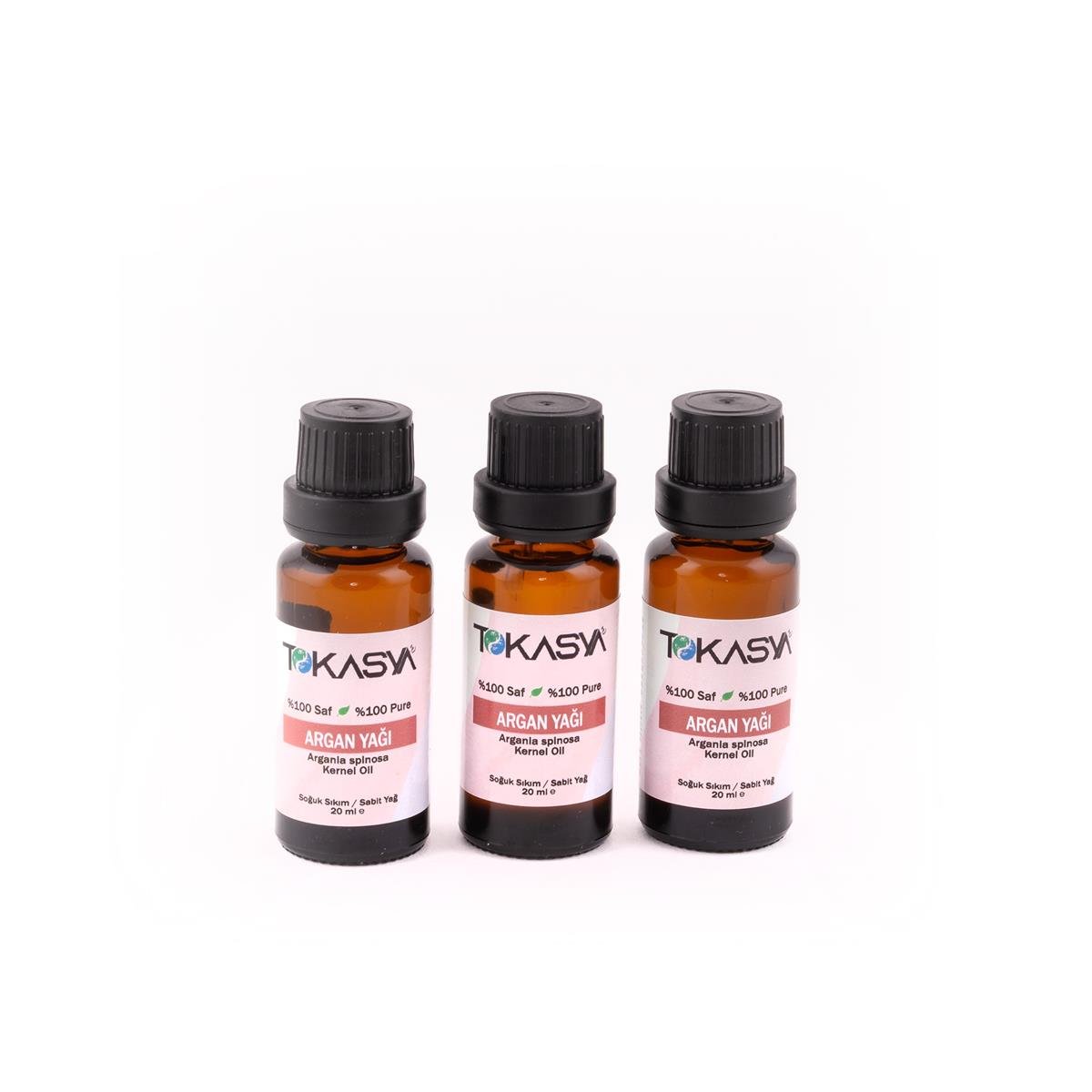 Tokasya Argan Yağı 20 ml (3 lü Şişe)