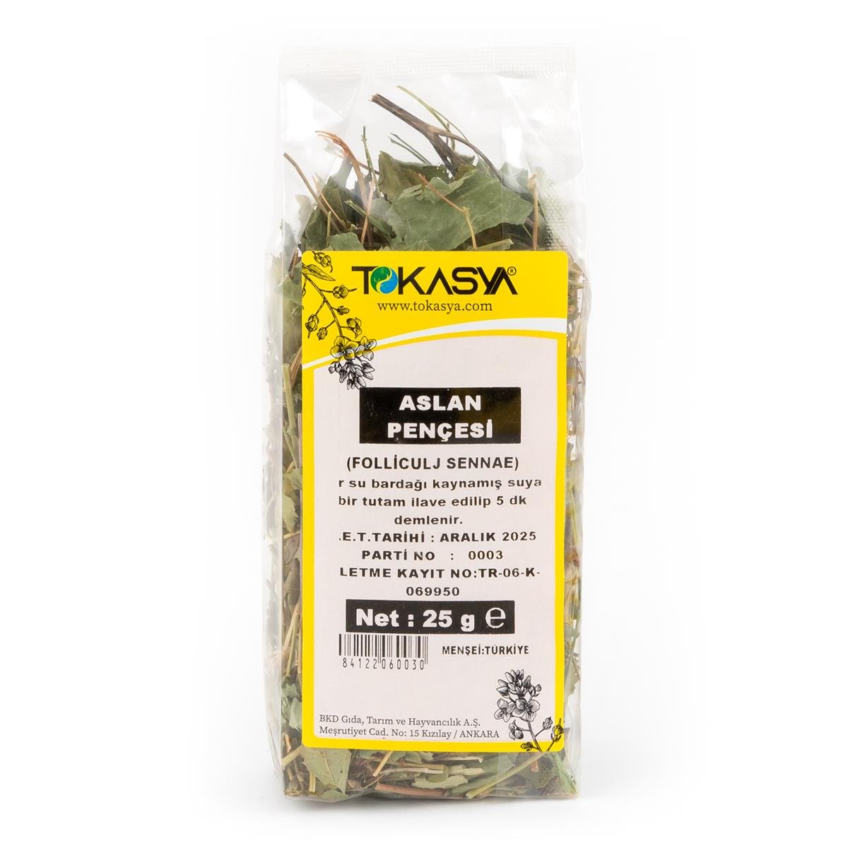 Tokasya Aslan Pencesi Otu 25 g