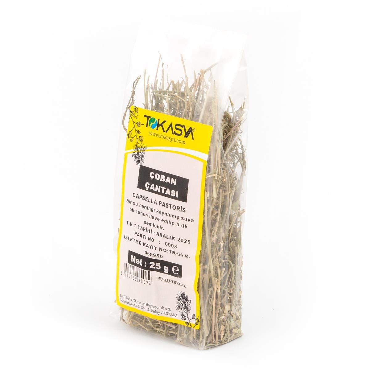 Tokasya Çoban Çantası Otu 25 g (3 lü Paket)