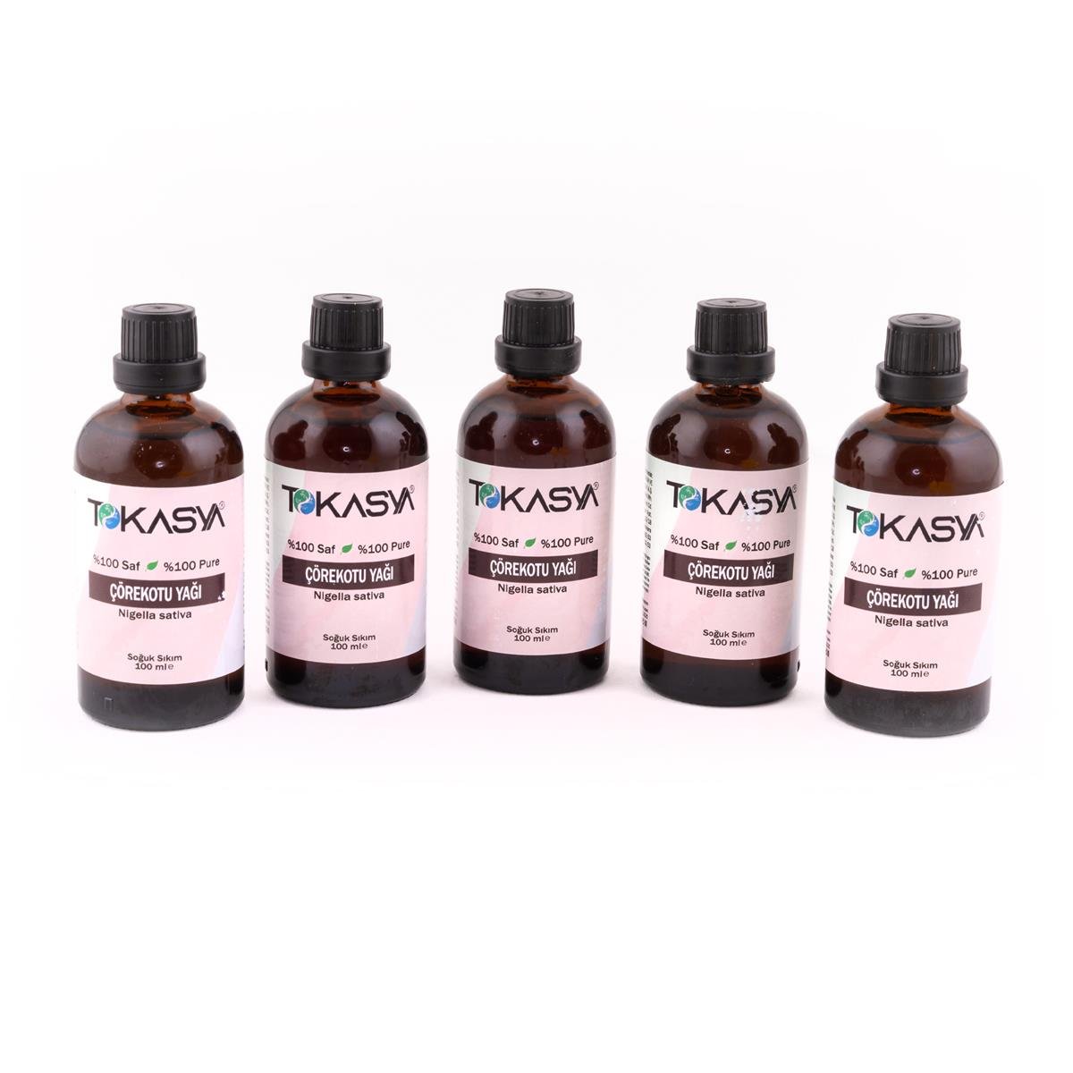 Tokasya Çörekotu Yağı 100 ml (5 li Şişe)