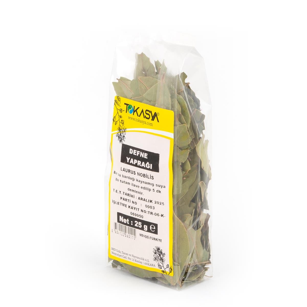 Tokasya Defne Yaprağı 25 g (3 lü Paket)