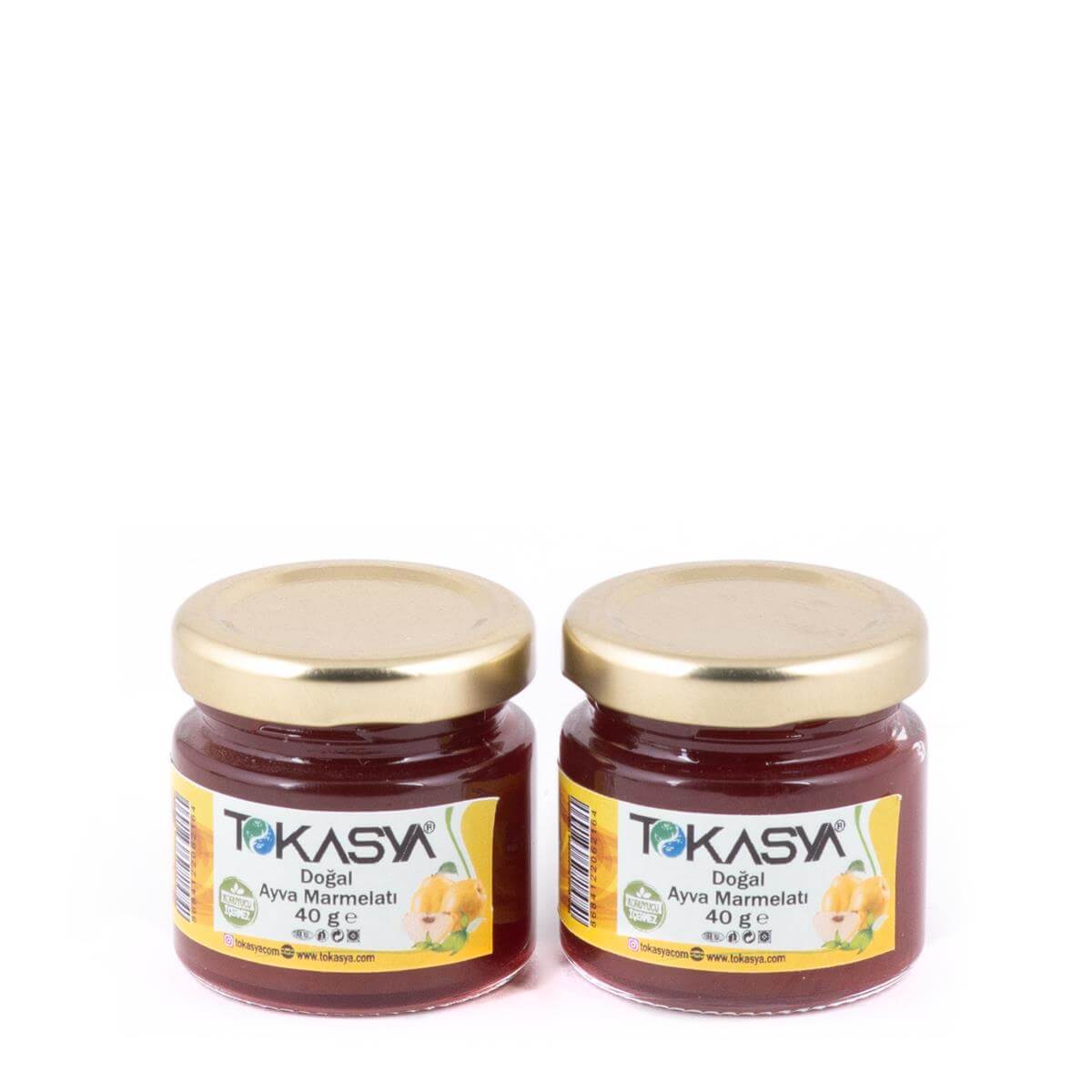 Tokasya Doğal Ayva Marmelatı 40 g (2 li Kavanoz) 
