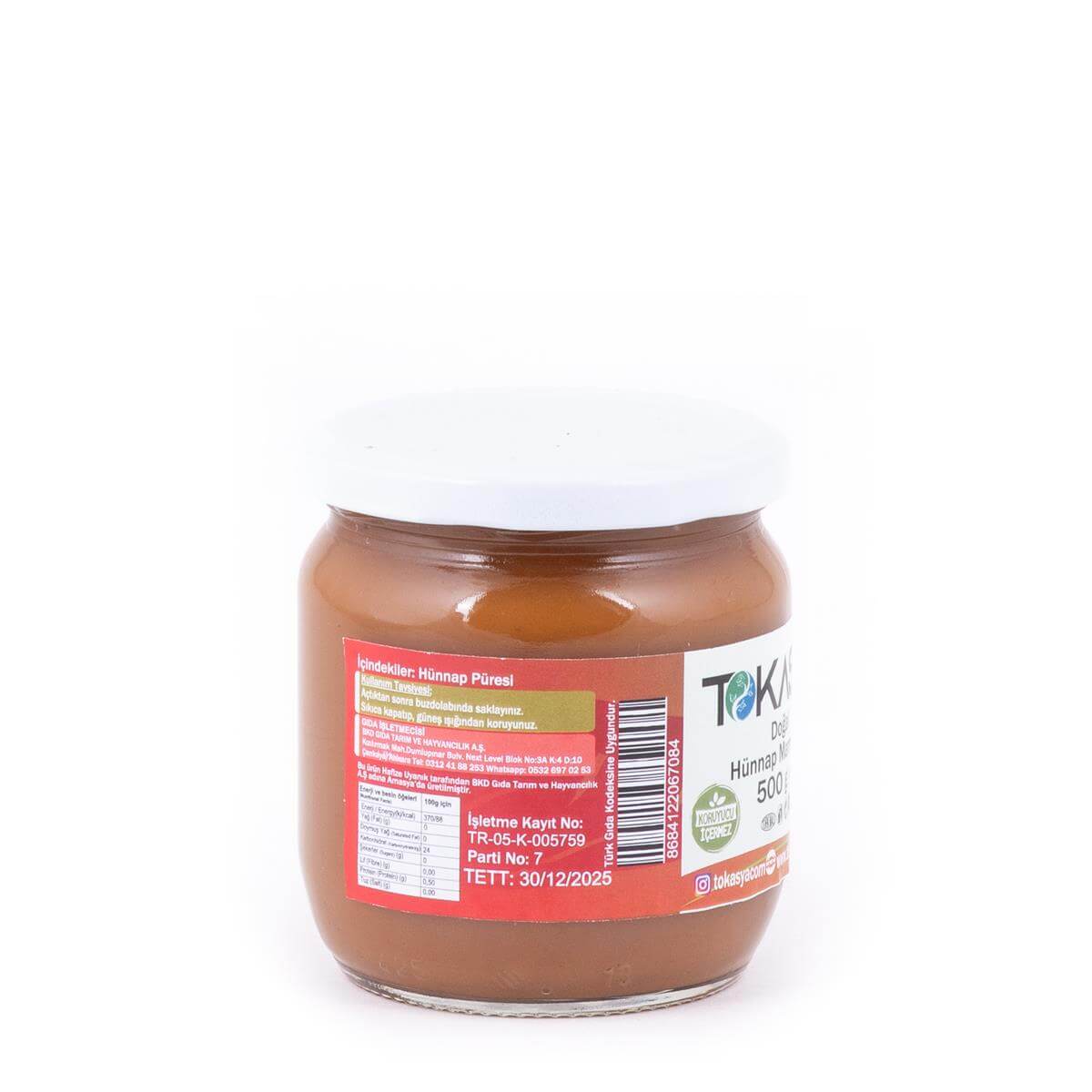 Tokasya Doğal Hünnap Marmelatı 500 g