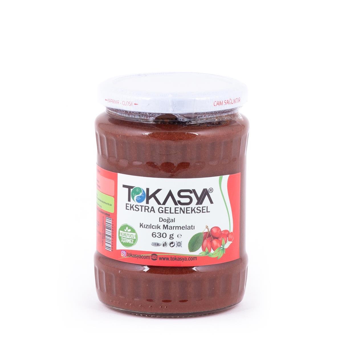 Tokasya Doğal Kızılcık Marmelatı 630 g