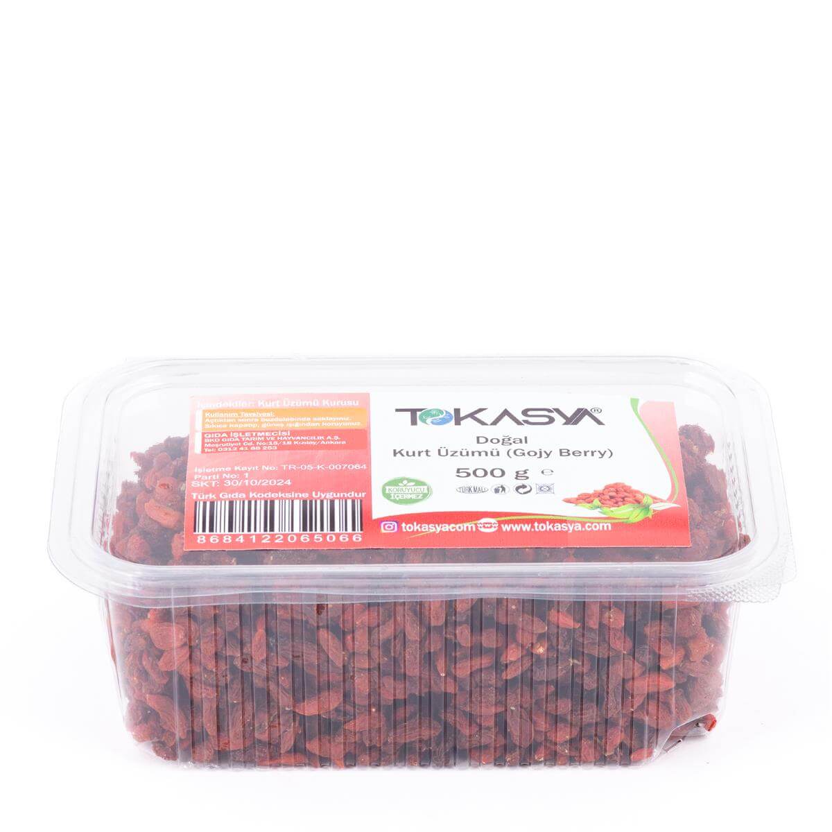 Tokasya Doğal Kurt Üzümü (Gojİ Berry) 500 g