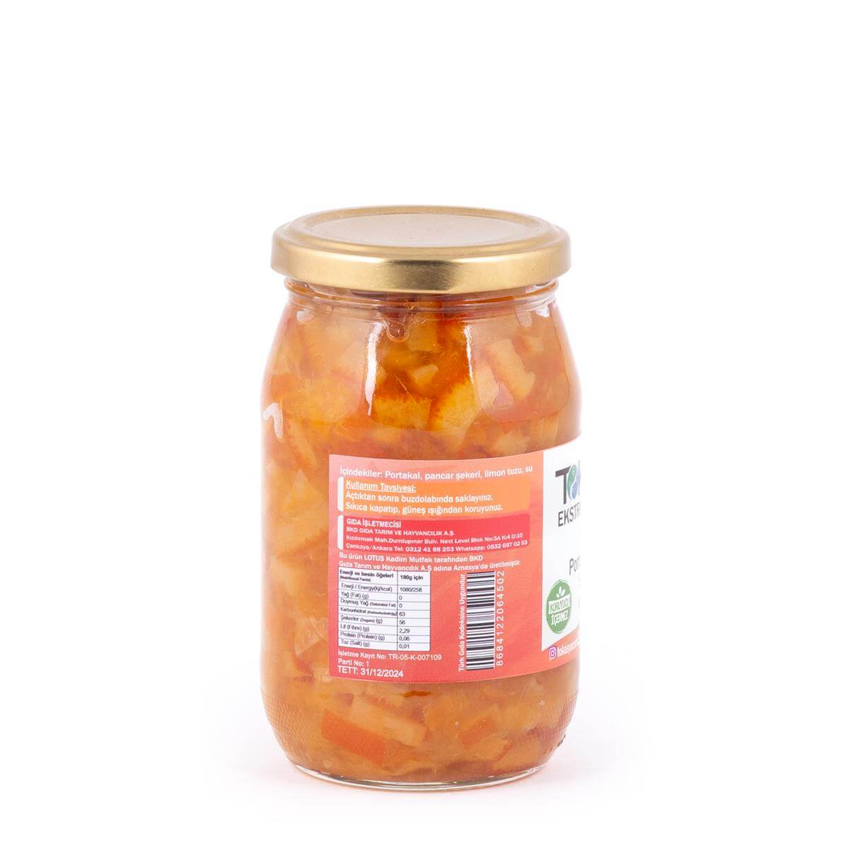 Tokasya Doğal Portakal Reçeli 500 g