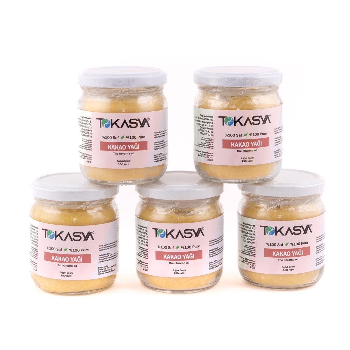 Tokasya Kakao Yağı 150 ml (5 li Şişe)