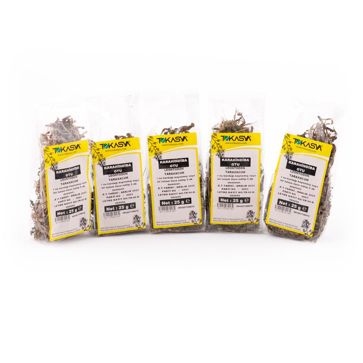 Tokasya Karahindiba Otu 25 g (5 li Paket) 