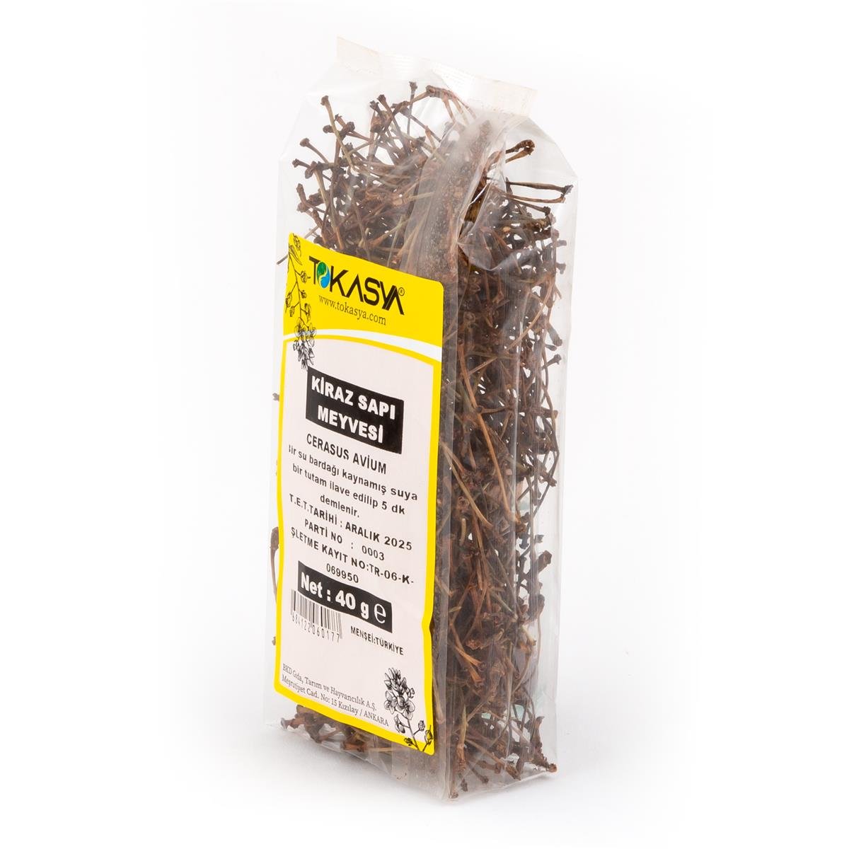 Tokasya Kiraz Sapı 40 g (5 li Paket)