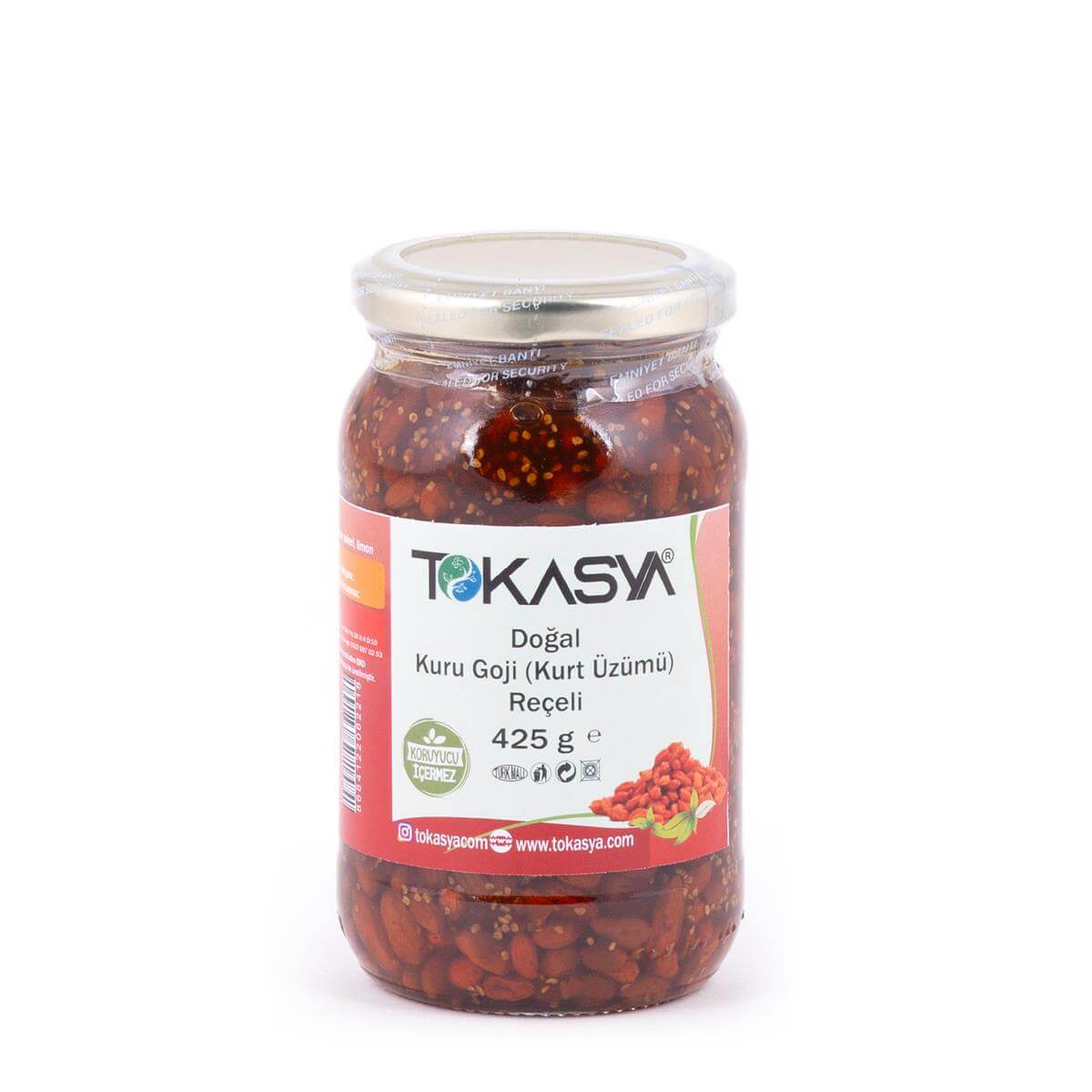 Tokasya Kuru goji (Kurt Üzümü) Reçeli 425 g