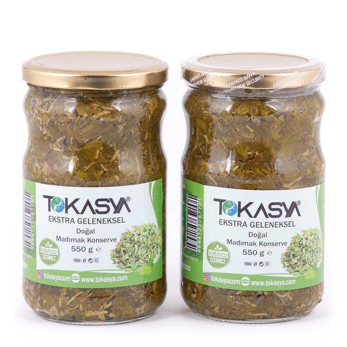 Tokasya Madımak Konservesi 550 g (2 li Kavanoz) 