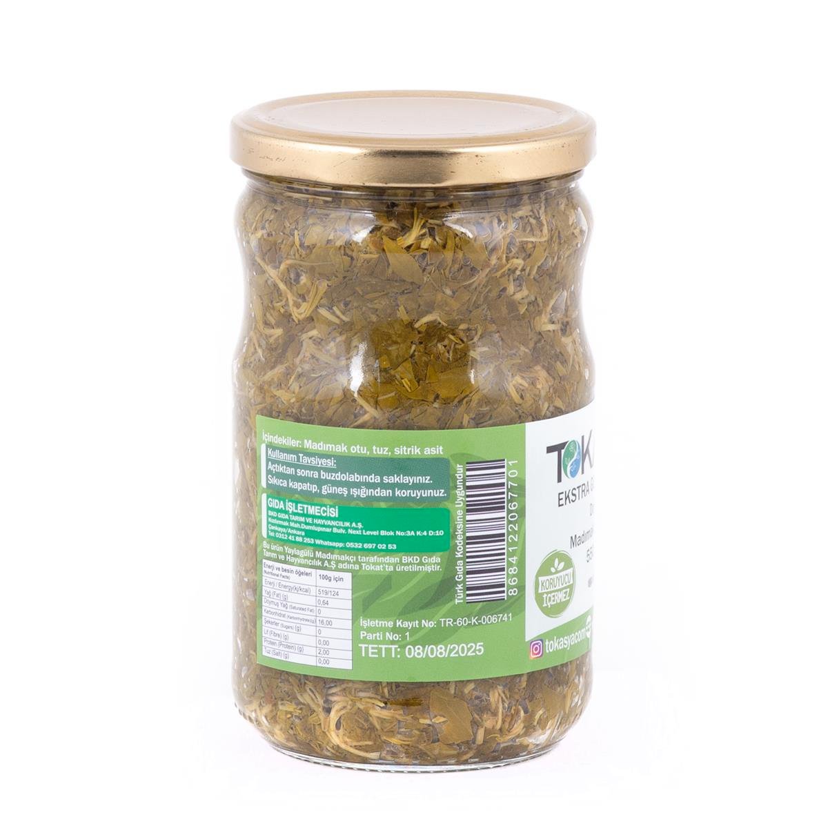 Tokasya Madımak Konservesi 550 g