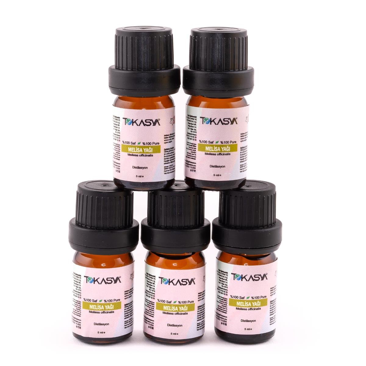 Tokasya Melisa Yağı 5 ml (5 li Şişe)