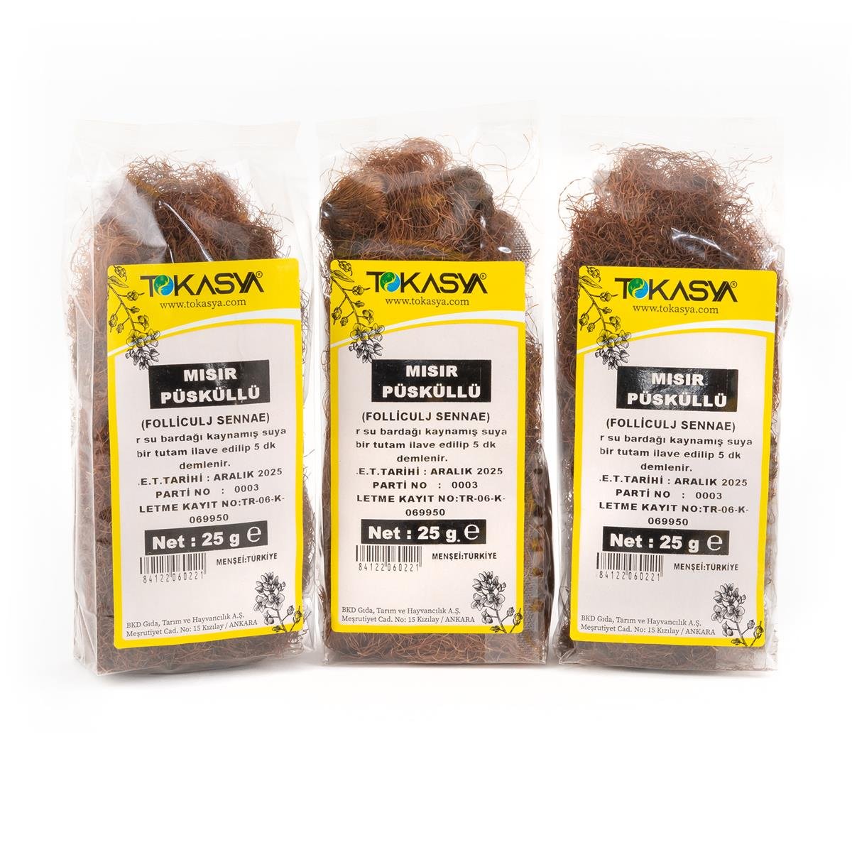 Tokasya Mısır Püskülü 25 g (3 lü Paket)