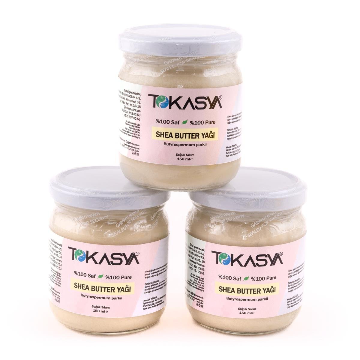 Tokasya Shea Butter Yağı 150 ml (3 lü Şişe)