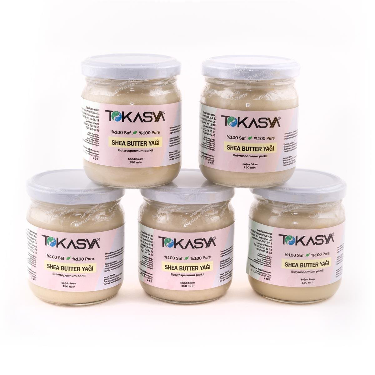 Tokasya Shea Butter Yağı 150 ml (5 li Şişe)
