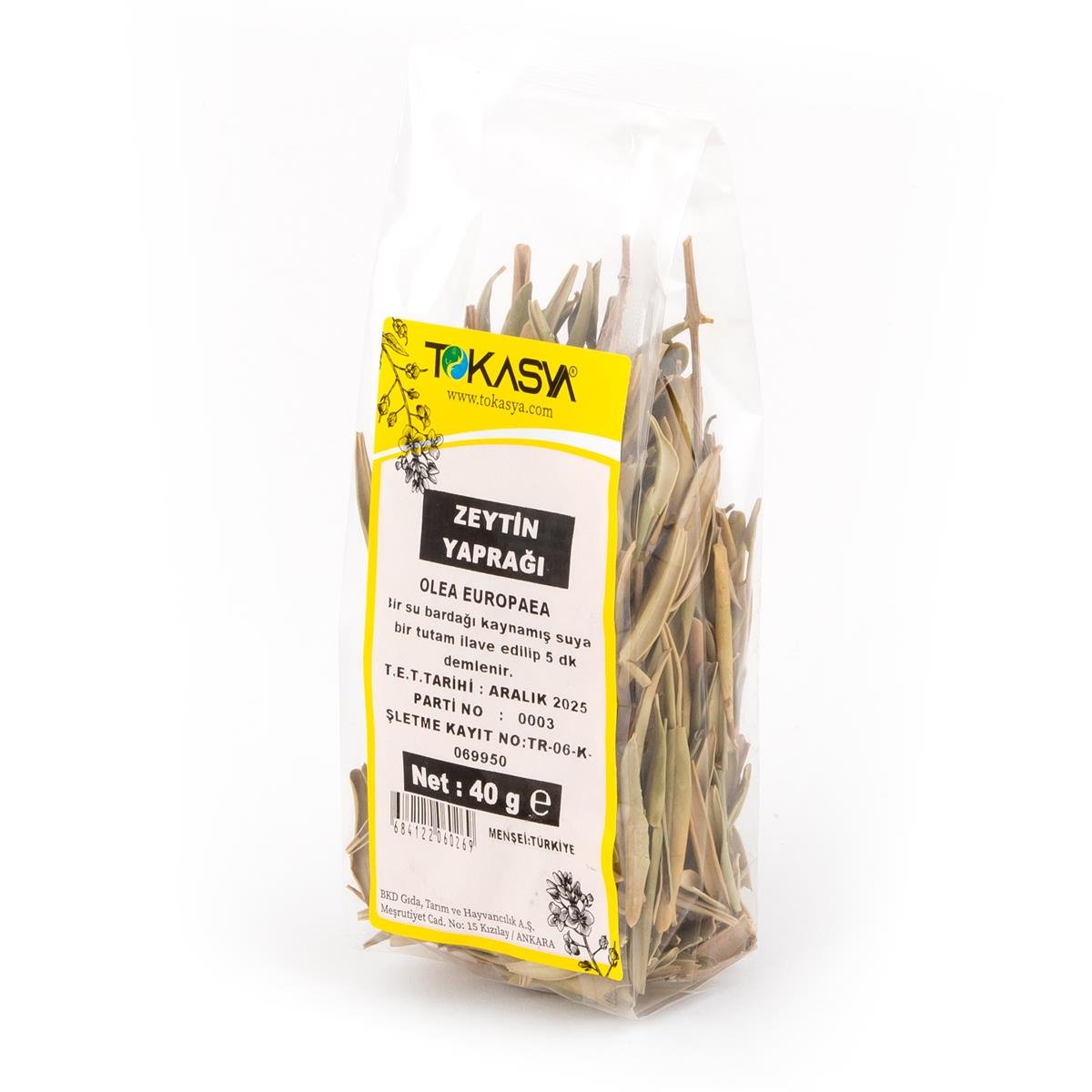 Tokasya Zeytin Yaprağı 40 g (3 lü Paket)