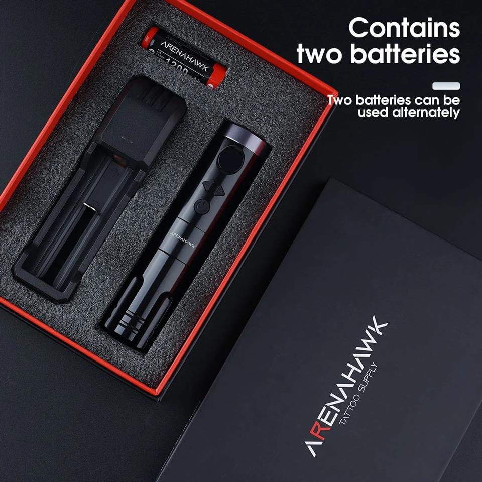 Arenahawk A-Power 4.0mm Stroke Kablosuz Dövme Makinesi