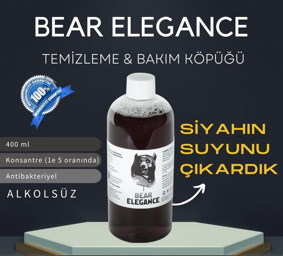 Bear Elegance Dövme Temizleme ve Bakım Köpüğü-400Ml