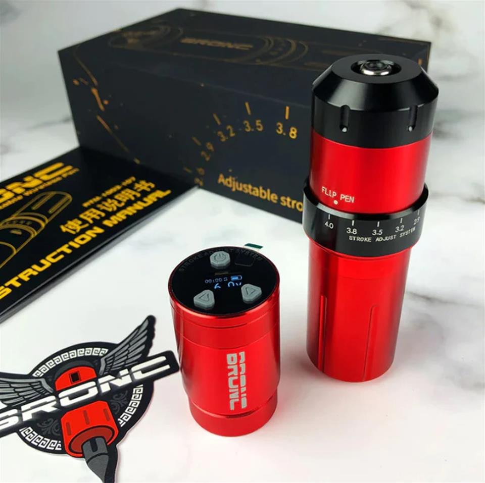BRONC Max V12 Ayarlanabilir Wireless Pen Red