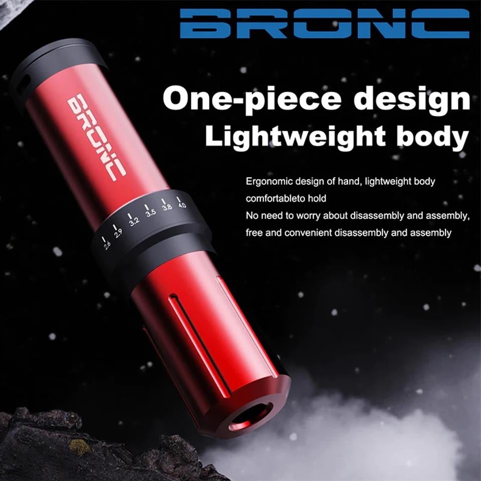 BRONC Max V12 Ayarlanabilir Wireless Pen Red