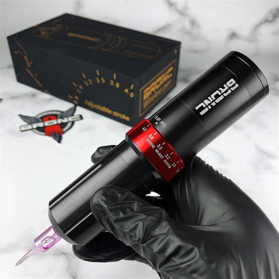 BRONC Max V12 Ayarlanabilir Wireless Pen Black