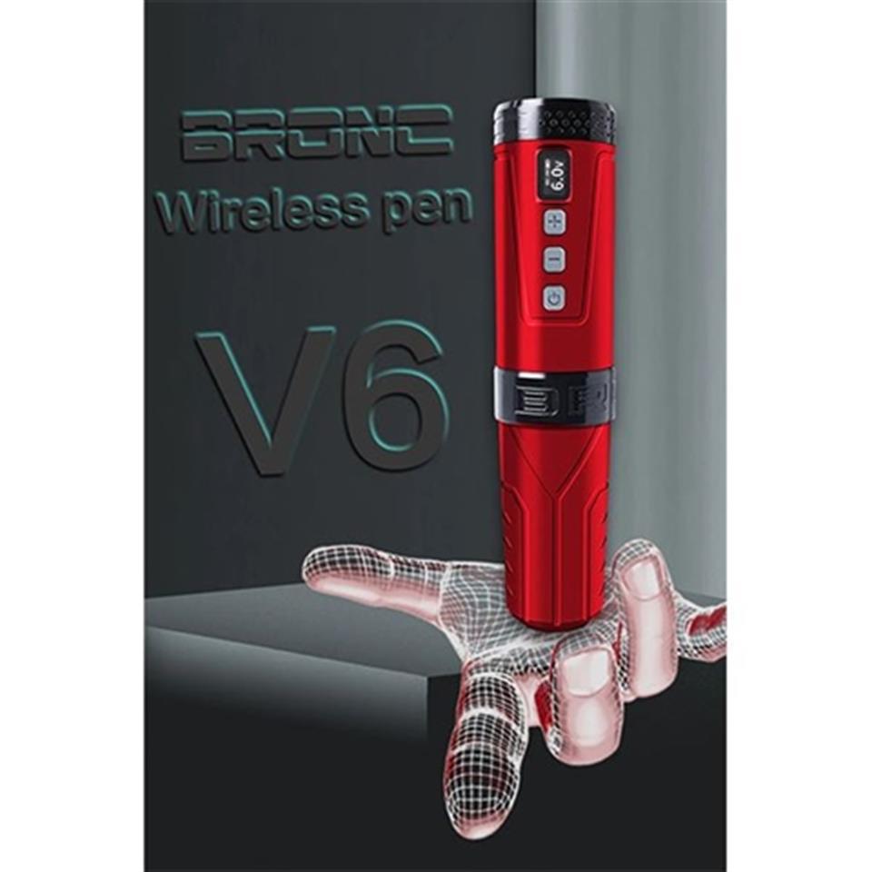 BRONC Wireless Tattoo Pen V6 Black