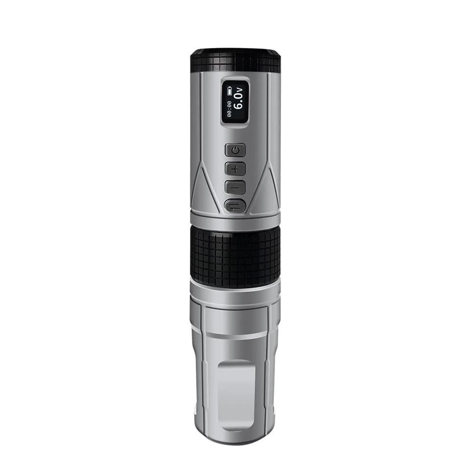 BRONC WIRELESS TATTOO PEN V8 4.0 Stroke Grey
