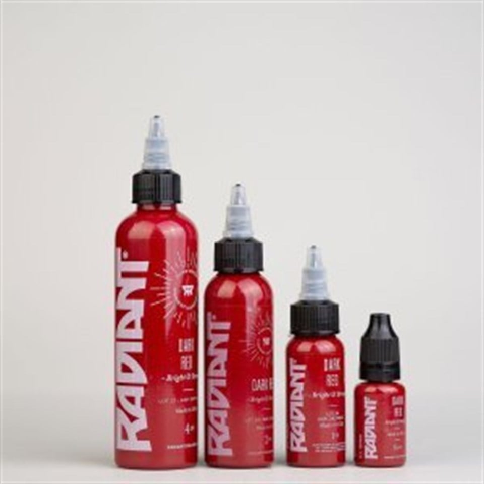 Dark Red - Radiant Tattoo Dövme Boyası - 1oz/30ml