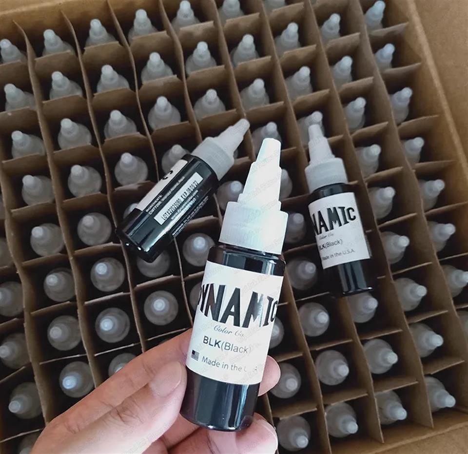 Dynamic Black - Siyah Tattoo Dövme Boyası - 1oz/30ml