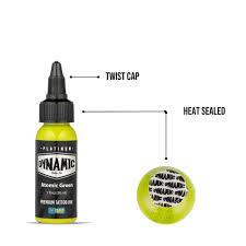 Dynamic Platinum Atomic Green  1oz - 30ml