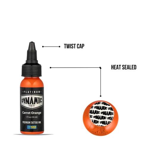 Dynamic Platinum Carrot Orange  1oz - 30ml