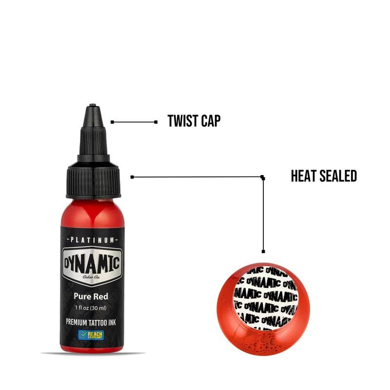 Dynamic Platinum Pure Red 1oz - 30ml