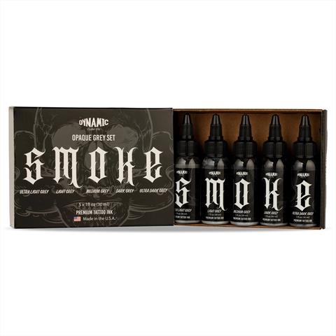 Dynamic Smoke Opaque Greys Set 1oz