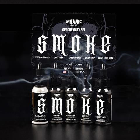 Dynamic Smoke Opaque Greys Set 1oz