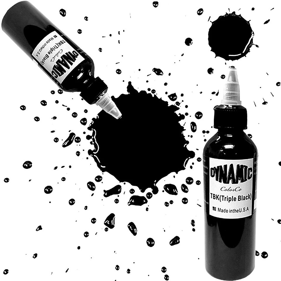Dynamic Triple Black - Siyah Tattoo Dövme Boyası - 1oz/30ml.