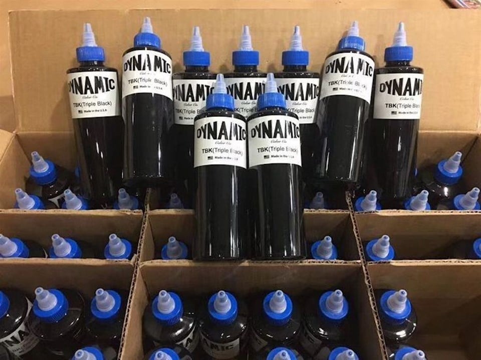 Dynamic Triple Black - Siyah Tattoo Dövme Boyası - 8 oz/240ml