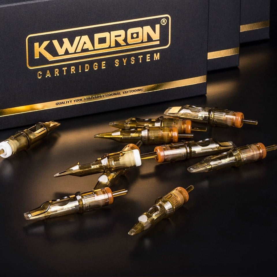 Kwadron 1215 FLLT Flat Long Taper - Kartuş Dövme İğnesi