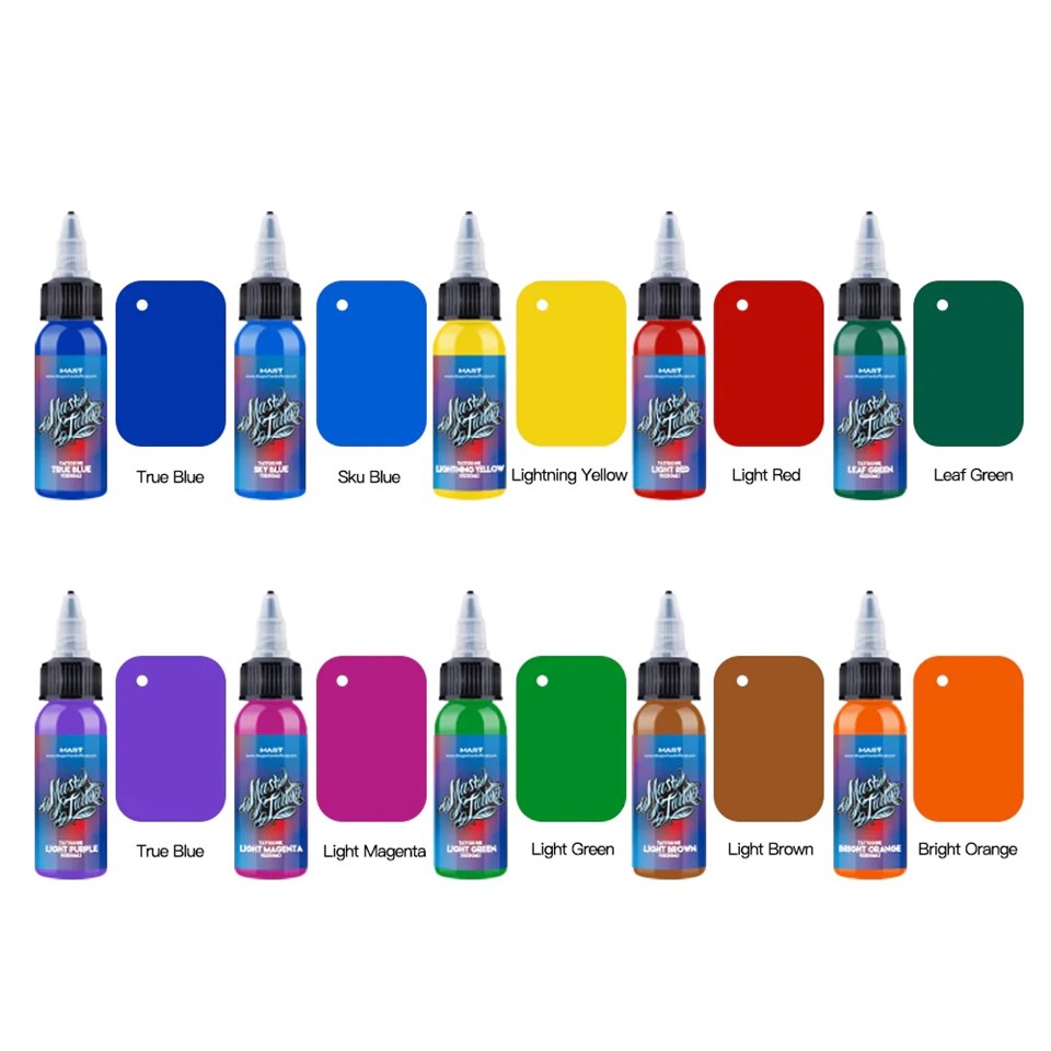 Mast Lightning Yellow Dövme Boyası 1oz 30ml