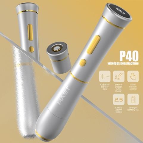 Mast P40 2.5MM Stroke Silver