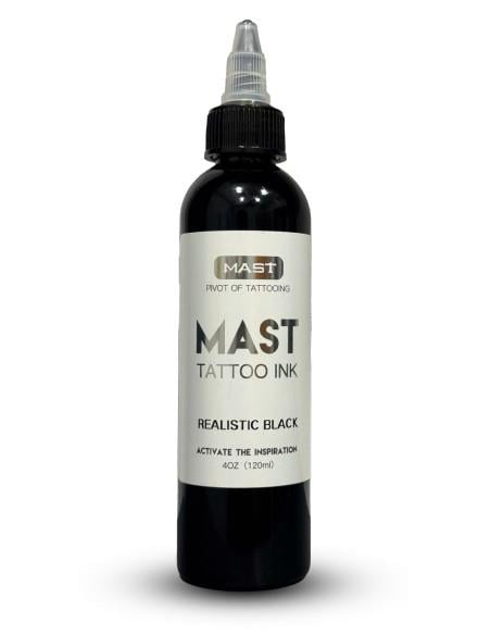 Mast Realistic Black Dövme Boyası 4 OZ 120ml