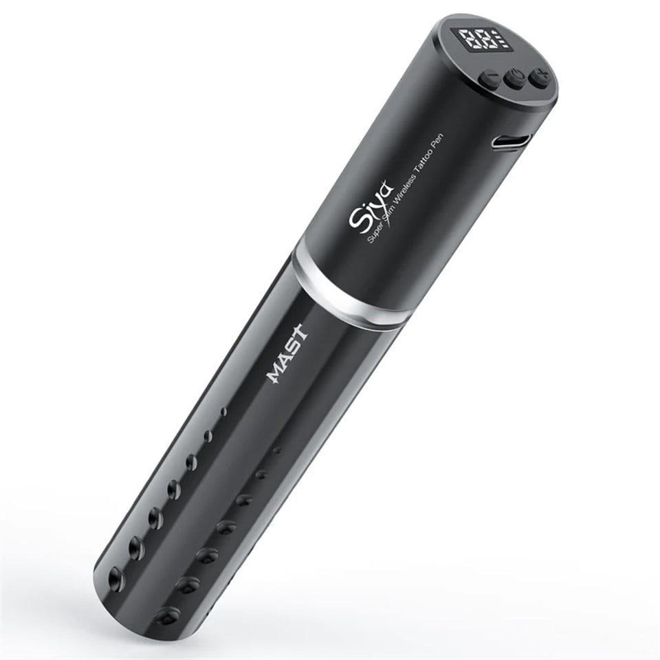 Mast Tour Siya PMU SMP Wireless Tattoo Machine -Black