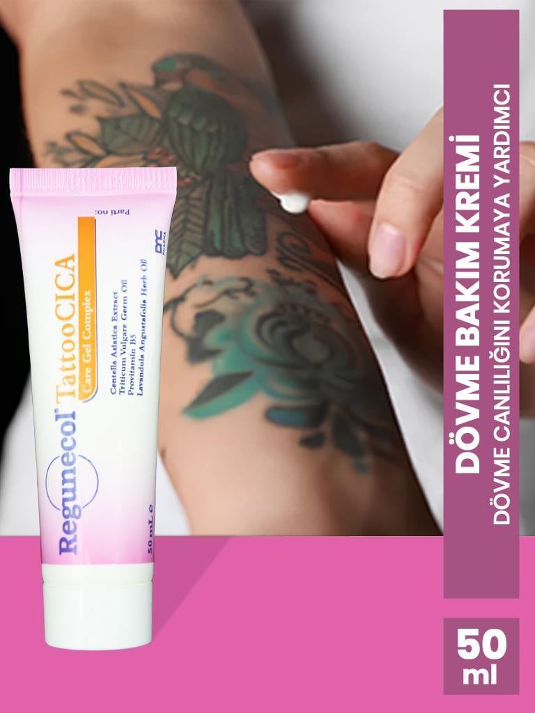 Regunecol® TattooCICA Dövme Bakım 50 ml Jel Kremi 