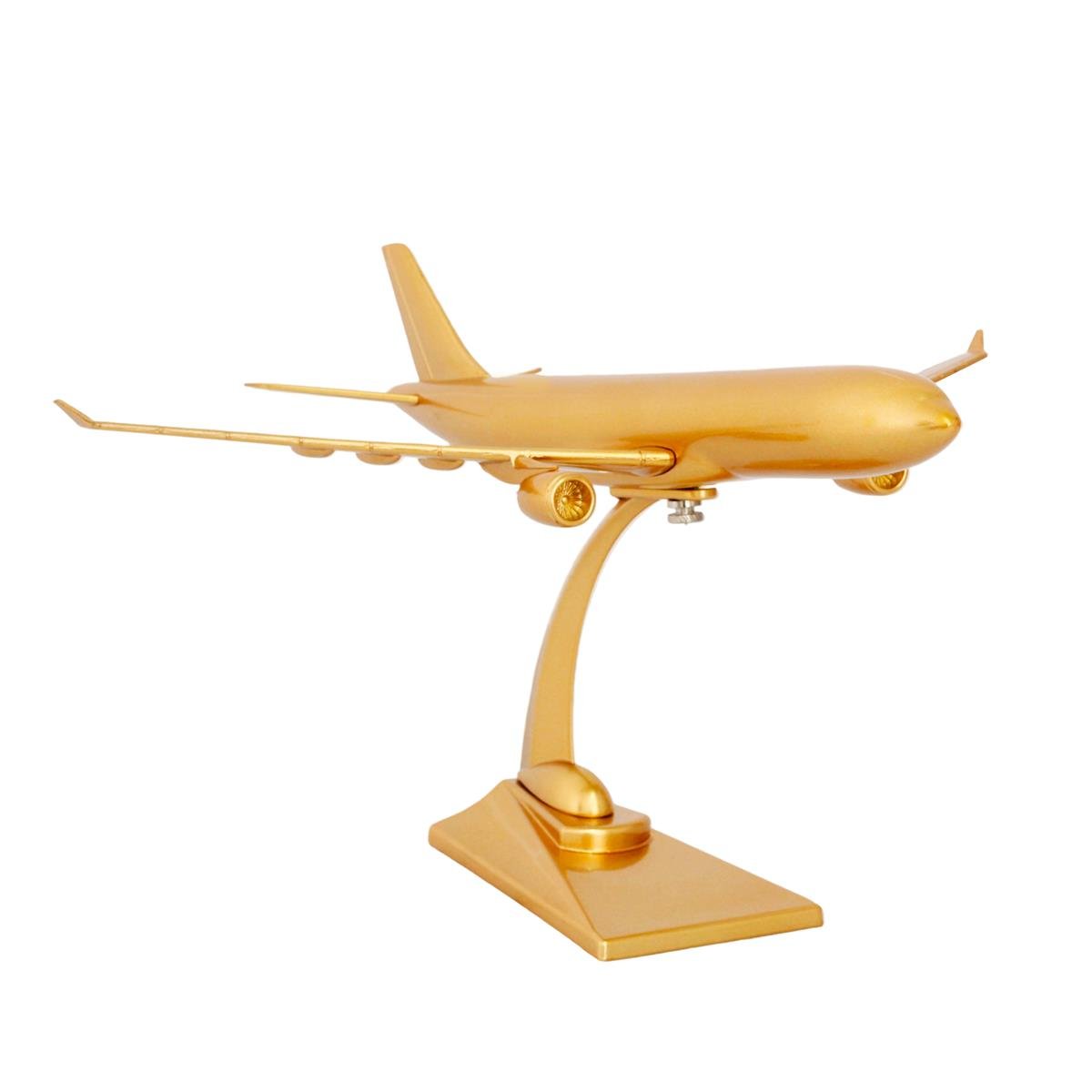 UCK0174Zekupp Airbus A330-300 1/200 Ölçek Gold Tasarımlı Maket Uçak