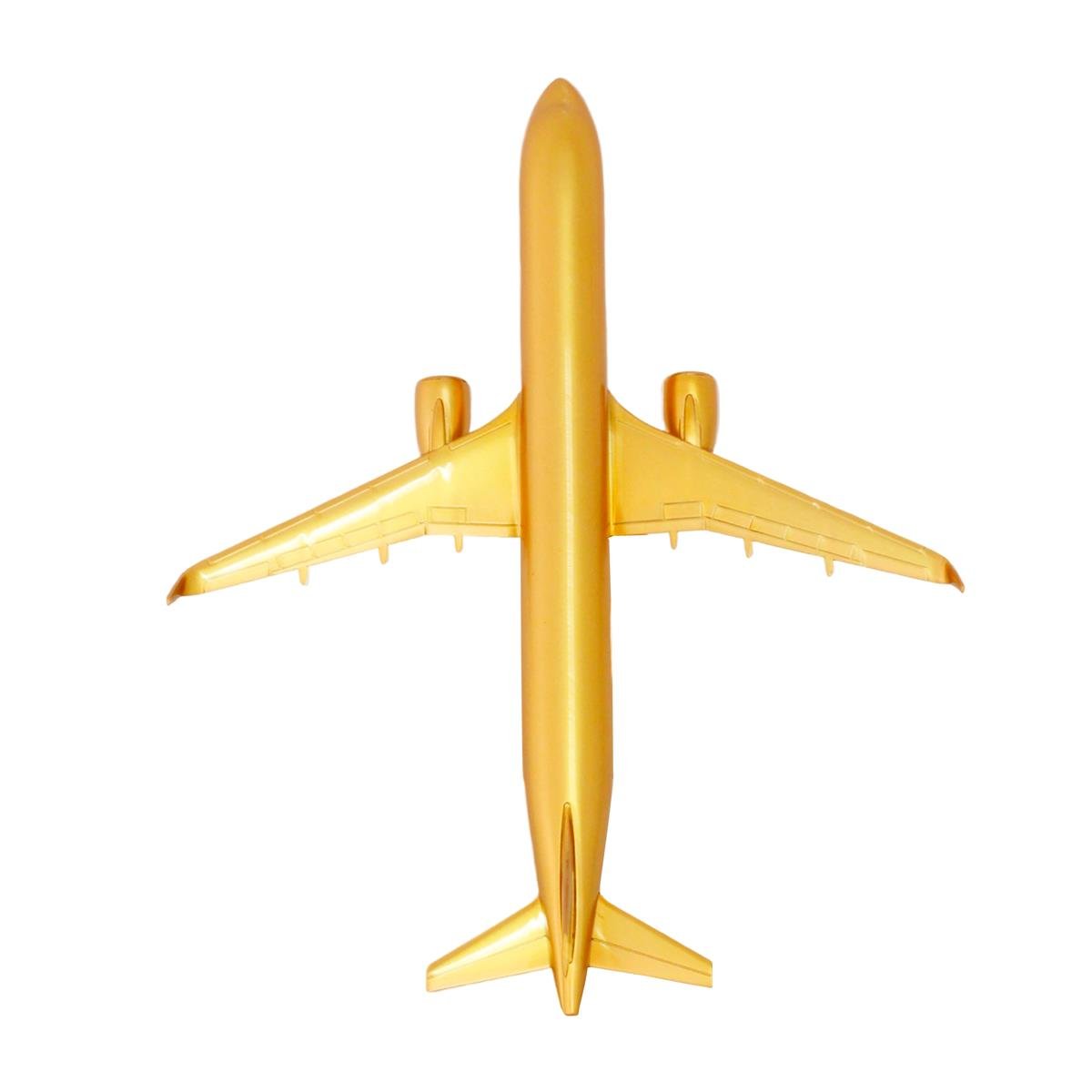UCK0174Zekupp Airbus A330-300 1/200 Ölçek Gold Tasarımlı Maket Uçak